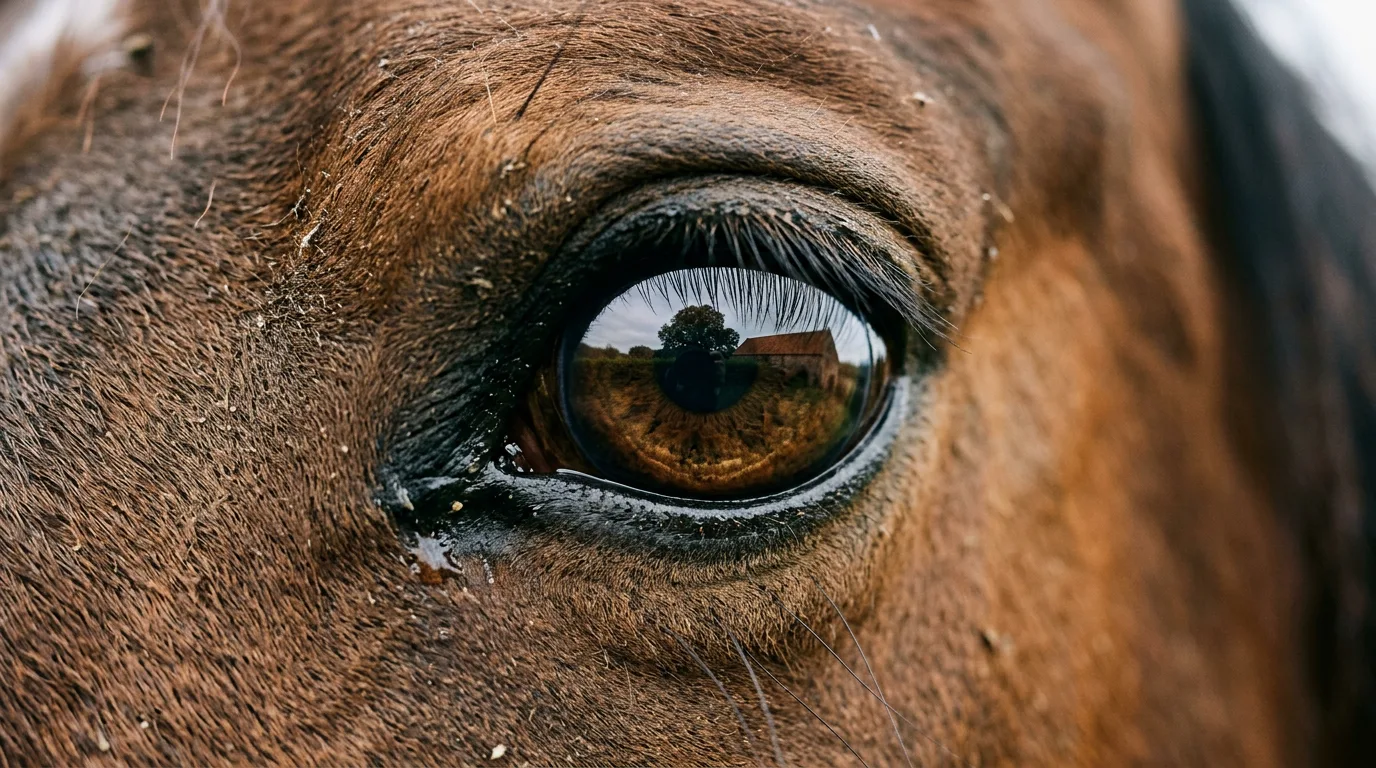 Un regard de cheval, Haras de Sureil, Chazelles-sur-Lyon